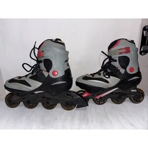Ozone 500 Mens Inline Skates Wheels Sz 11 Rollerblades Gray